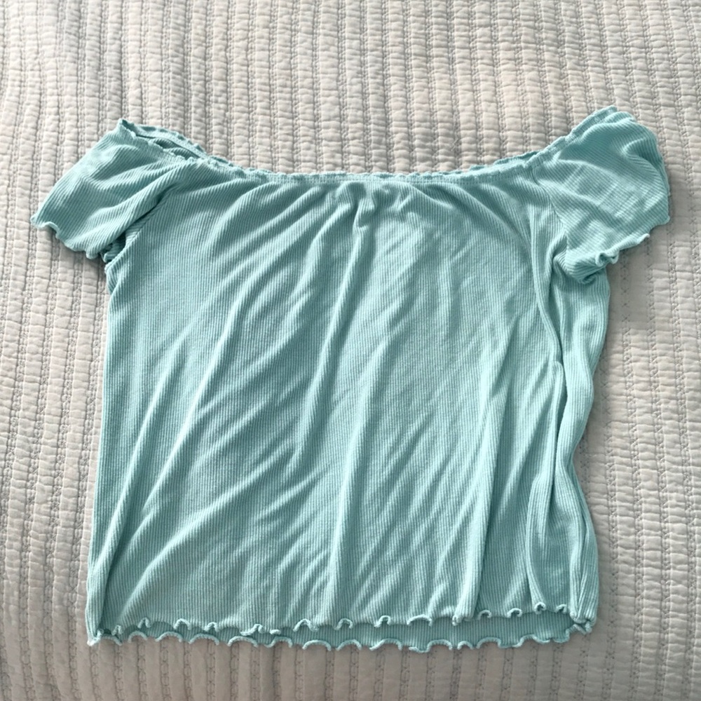 Off the shoulder shirt